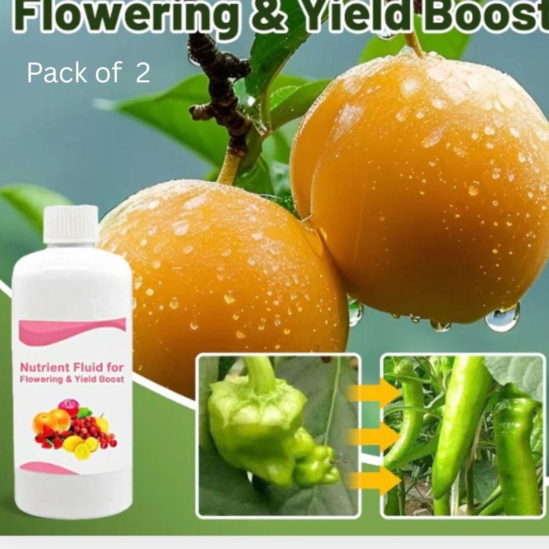 Nutrient Fluid for Flowering and Yielding Boost (Pack of 2)