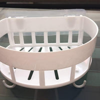 Bathroom Shelves with Hooks (Pack of 2)