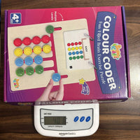 Colour Coder - Kids Montessori Slide Puzzle Game Color & Pattern Matching Learning Toys for Kids