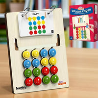 Colour Coder - Kids Montessori Slide Puzzle Game Color & Pattern Matching Learning Toys for Kids