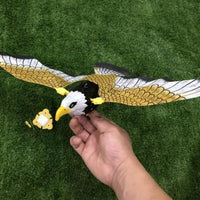Realistic Flying Eagle Bird Toy with Spread Wings