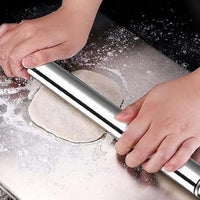 Stainless Steel Rolling Pin Chapati Belan Roti Roller