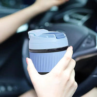 Glass Tumbler with Airtight Lid and Straw